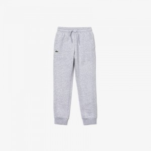 Calça Moletom Lacoste Criança Cinzentas SPORT Fleece ID5-86428U3