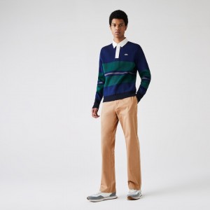 Calças Lacoste Masculino Bege LIVE Five-Pocket Chino LP6-05710W2