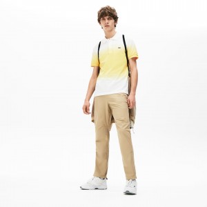 Calças Lacoste Masculino Bege Motion Ergonomic XM1-40964U6