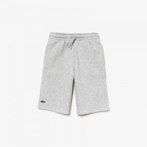 Calção Lacoste Criança Cinzentas SPORT Tennis Cotton Fleece JZ2-86508P6