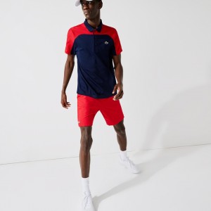 Calção Lacoste Masculino Vermelhas SPORT Tennis BS6-36833G8