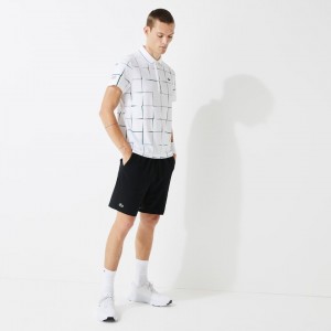 Calção Lacoste Masculino Pretas SPORT Tennis Stretch WK0-18691U5
