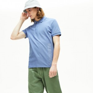 Camisas Lacoste Masculino Roxo Branded Cotton Polo VS7-29122W0
