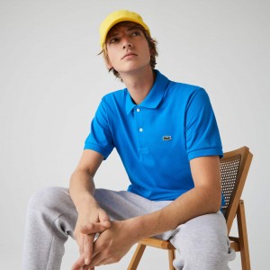 Camisas Lacoste Masculino Azuis Classic Fit L.12.12 Polo DX6-79517K5