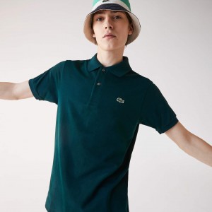 Camisas Lacoste Masculino Verdes Classic Fit L.12.12 Polo HC9-59075Q5