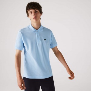Camisas Lacoste Masculino Luz Azuis Classic Fit L.12.12 Polo VQ5-44204E8