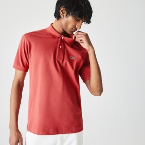 Camisas Lacoste Masculino Vermelhas Classic Fit L.12.12 Polo XC4-05150Y0