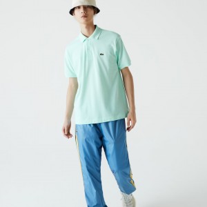 Camisas Lacoste Masculino Turquesa Classic Fit L.12.12 Polo XZ1-70787P3