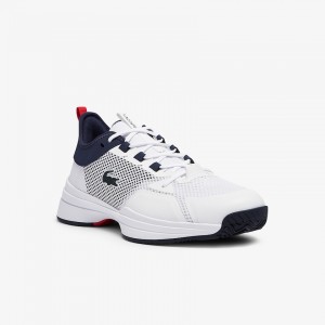 Tenis Lacoste Masculino Branco Coral AG-LT 21 Textile XN3-95539A3