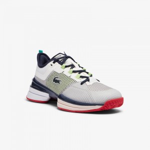 Tenis Lacoste Feminino Branco Coral AG-LT 21 Ultra Textile EC6-92999Y9