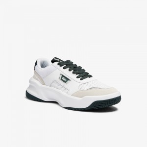 Tenis Lacoste Masculino Branco Ace Lift Colourblock Leather Reflective AU8-94849V9
