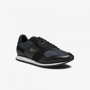 Tenis Lacoste Masculino Pretas Aesthet Luxe Leather WF7-65366H0