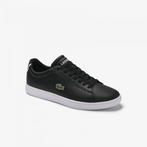 Tenis Lacoste Masculino Pretas Carnaby Evo Leather FU3-50505G1