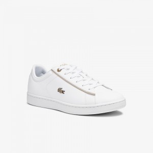 Tenis Lacoste Criança Branco Carnaby Evo Synthetic NQ0-04470J0