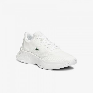 Tenis Lacoste Feminino Branco Court-Drive Fly Textile KA2-97479I1