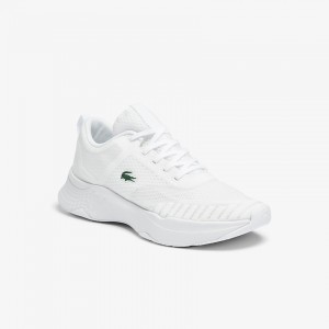 Tenis Lacoste Masculino Branco Court-Drive Fly Textile TL2-05230B7