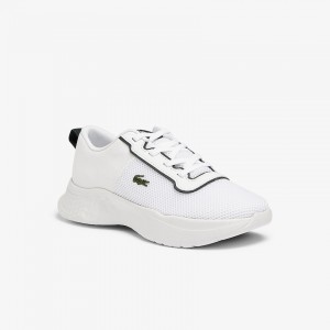 Tenis Lacoste Criança Branco Court-Drive Textile Air Mesh GY3-54795C7
