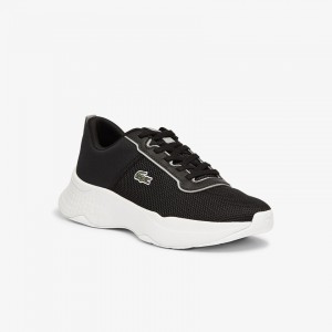 Tenis Lacoste Criança Pretas Court-Drive Textile YS0-81518L7