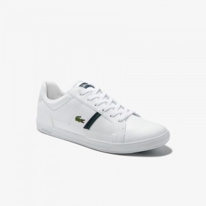 Tenis Lacoste Masculino Branco Europa Leather WD0-52805H4