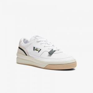 Tenis Lacoste Masculino Branco G80 Leather and Suede WA7-47464V5
