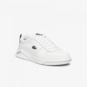 Tenis Lacoste Masculino Branco Game Advance Leather KS5-07050H4