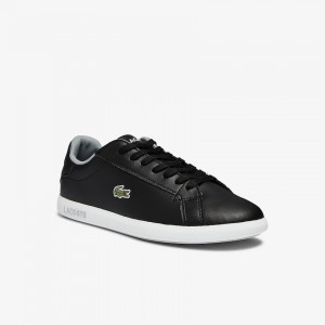 Tenis Lacoste Criança Pretas Graduate Synthetic SR3-51365V8