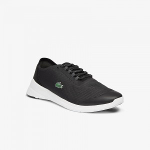 Tenis Lacoste Masculino Pretas Branco LT Fit Textile CS7-81658H7