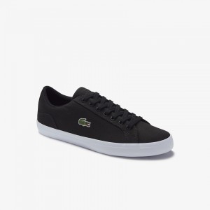 Tenis Lacoste Masculino Pretas Lerond Canvas DJ9-58155R7