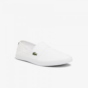 Tenis Lacoste Masculino Branco Marice Canvas Slip-ons ZY7-57115X1