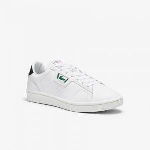 Tenis Lacoste Masculino Branco Masters Classic Leather LB1-32363R6