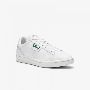 Tenis Lacoste Masculino Branco Cinzentas Masters Classic Leather ZJ8-15101G5