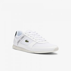 Tenis Lacoste Masculino Branco Menerva Sport Textile and Leather IZ5-30543I4
