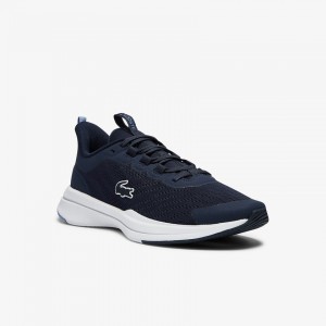 Tenis Lacoste Feminino Azul Marinho Run Spin Textile RJ6-95859J4