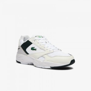 Tenis Lacoste Masculino Branco Storm 96 Lo Mesh Colour-Pop SB9-46734M3