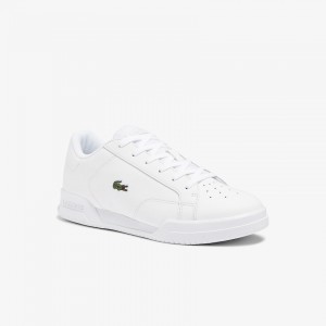 Tenis Lacoste Feminino Branco Twin Serve Leather Cupsole TM6-50575S9