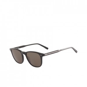 Óculos de Sol Lacoste Masculino Pretas Plastic Petit Piqué NS2-26732D7
