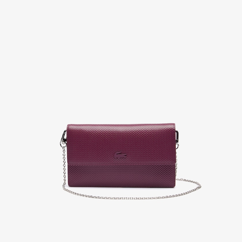 Acessorios Lacoste Feminino Fucsia Chantaco Chain Clutch FF5-39793D2