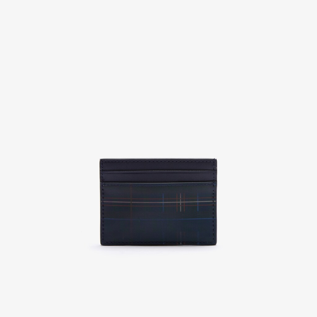 Acessorios Lacoste Masculino Azul Marinho Azuis Fitzgerald Leather Card Holder HP1-03480R5