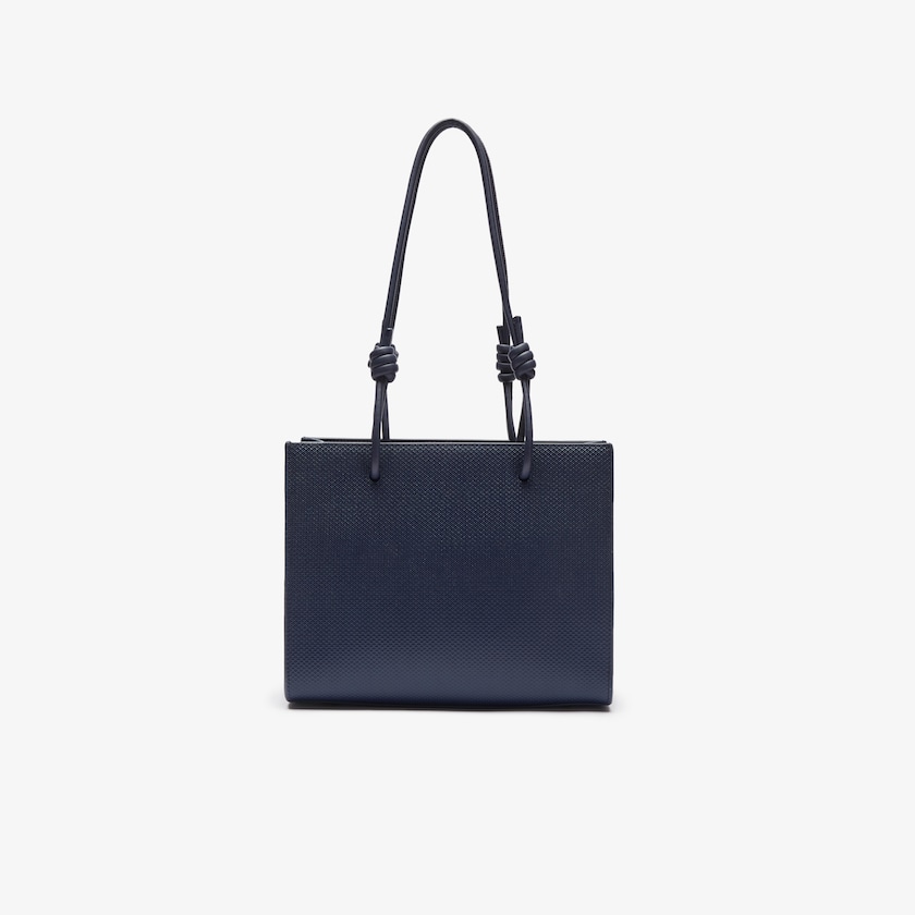 Bolsa Tiracolo Lacoste Feminino Azul Marinho Azuis Chantaco Matte Piqué Leather Slung RU9-85178Z0