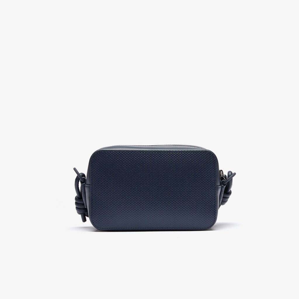 Bolsa Tiracolo Lacoste Masculino Azul Marinho Azuis Chantaco Matte Piqué Leather RN3-38203T8