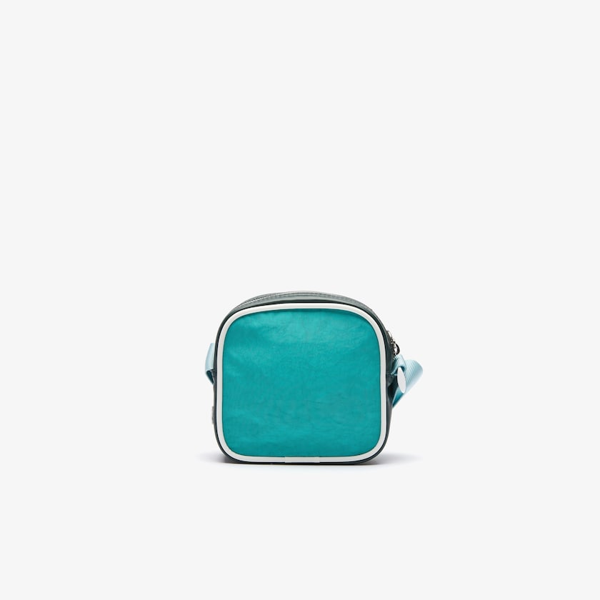 Bolsa Tiracolo Lacoste Masculino Verdes Escuro LCST Badge Colorblock Zip XR2-72037Q1