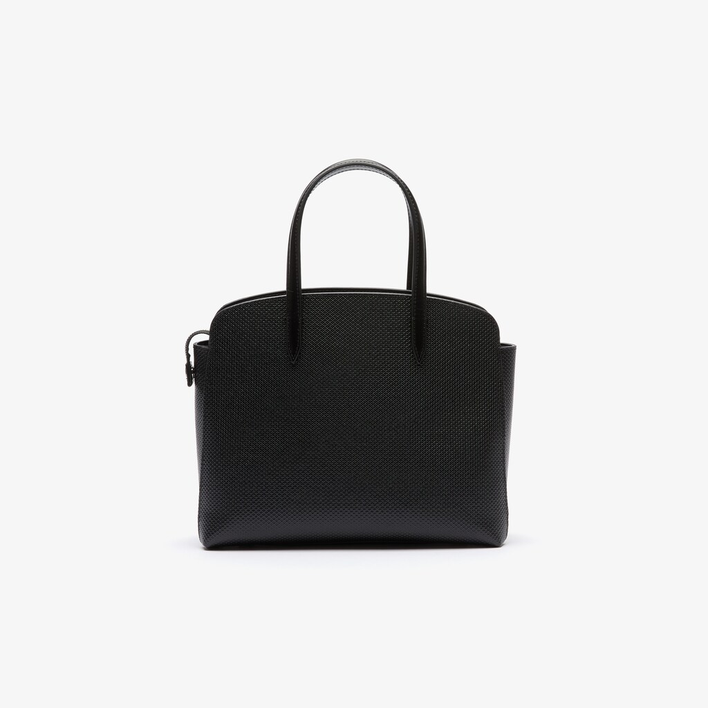 Bolsa de Mão Lacoste Feminino Pretas Chantaco Piqué Leather AM8-73607K3