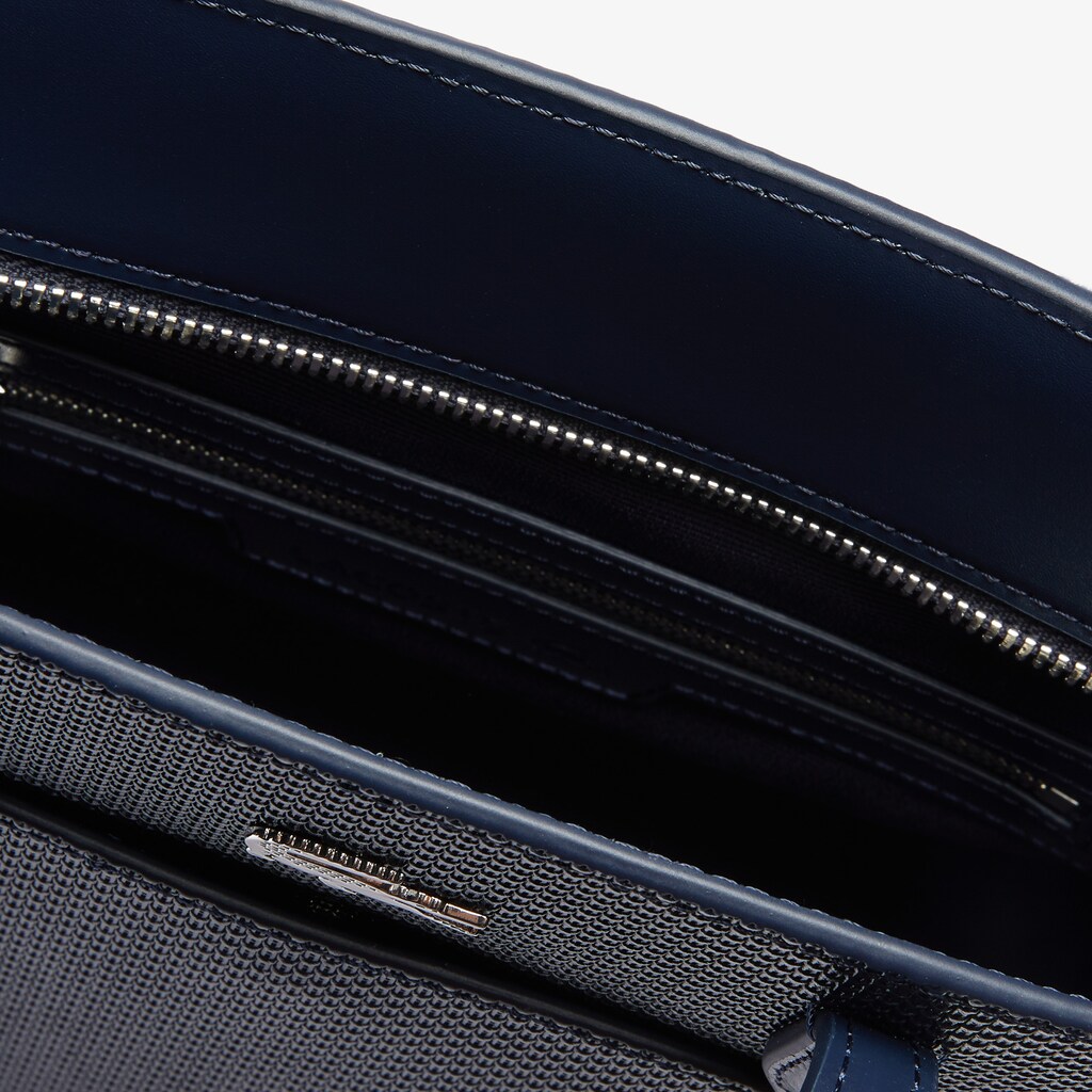 Bolsa de Mão Lacoste Feminino Azul Marinho Azuis Chantaco Piqué Leather AC2-25212G4