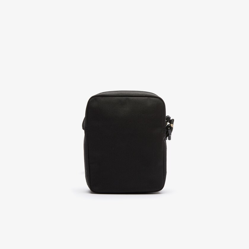 Bolsas Lacoste Masculino Pretas Douradas Classic Camera Bag UJ3-95319O8