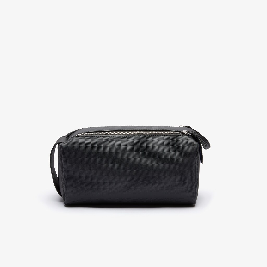 Bolsas Lacoste Masculino Pretas Classic Double Zip Petit Piqué Toilet Kit TX0-64926Y3