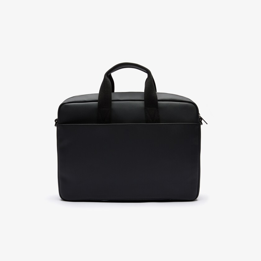 Bolsas Lacoste Masculino Pretas Classic Petit Piqué Computer Bag VE7-77287H1