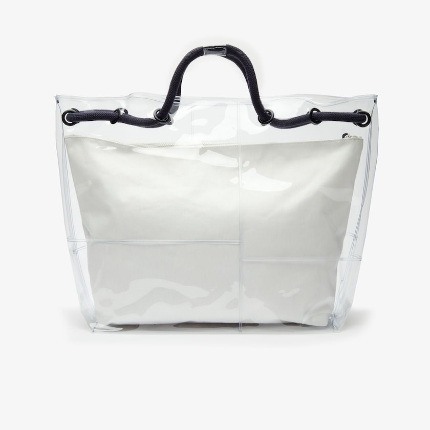 Bolsas Lacoste Feminino Branco Clear Shopper Bag BD7-17061K8