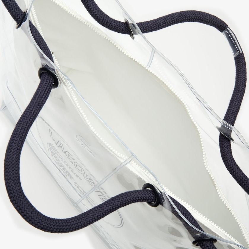 Bolsas Lacoste Feminino Branco Clear Shopper Bag BD7-17061K8