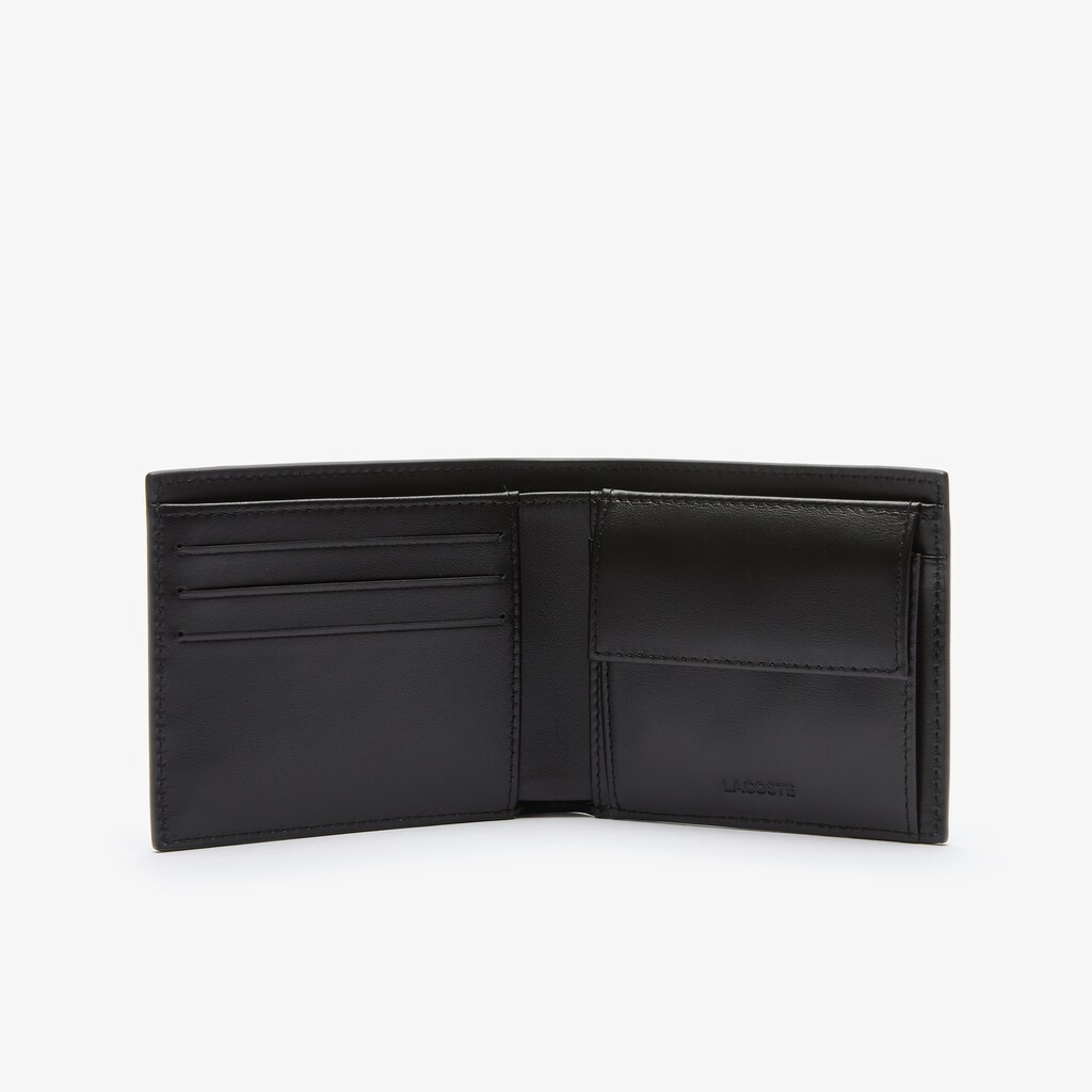 Bolsas Lacoste Masculino Pretas Fitzgerald billfold in leather VG7-84288R2