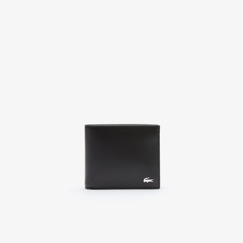 Bolsas Lacoste Masculino Pretas Fitzgerald billfold in leather VG7-84288R2